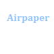 Airpaper