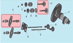 Толкатель (штанга) клапана  двигателя Champion G120HK (рис.3) G120HK140670007-0001 - фото 104134