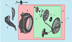 Собачка стартера  двигателя Champion G120HK (рис.5) G120HK193540003-0001 - фото 104147