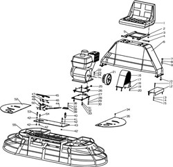 сцепление затирочной машины Conmec CRT830 (рис.21) T83608006CRT830 - фото 105960