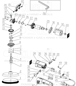 Ротор (якорь) полировальной машины Sturm AG919CP AG919CP-28 - фото 112459