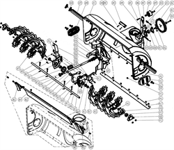 Переходник вал редуктора-шкив снегоуборщика Champion ST 1086 BS (рис.А56) KC260108 - фото 12306