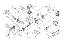 Цилиндр триммера Sturm BT 9152BL (рис. 44) BT8952BL244 - фото 13406