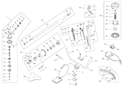 Редуктор в сб (d26мм, 9 зуб, серый) /GEAR CASE ASS'Y/ Sturm! BT8933D-1-1 - фото 13652
