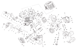 Стартер триммера Калибр БК- 800/4М (рис. 11) U04708 - фото 13768