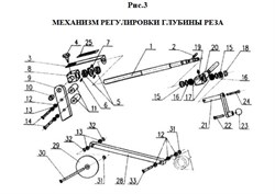 Гайка винтового нарезчика швов Diam  RK-350 №8 603053 - фото 13808