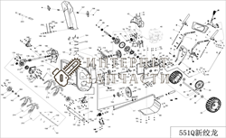 Шкив большой снегоуборщика Patriot PS 650 D №136 381270 - фото 146362