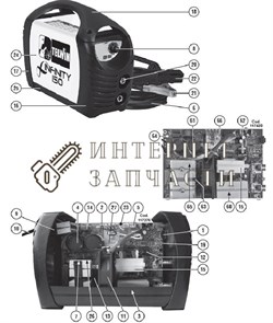 Индуктивность Фильтра сварочного аппарата Telwin INFINITY 150 164741 164741-1 - фото 150750