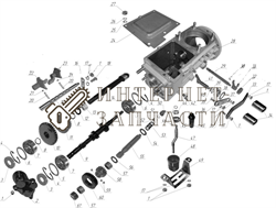 Вал-шестерня ведущая мотоблока Кадви НМБ-1 "Угра" (рис.9) НМБ0500010 - фото 150942
