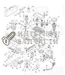 Корпус перфоратора Союз ПЕС-2520РБ №13 ПЕС-2520РБ-13 - фото 152171