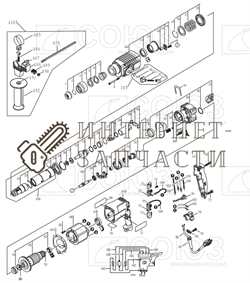 Выключатель (fa2-4-1bek 6a 250v) перфоратора Союз ПЕС-2585 версия 2.1 от 12.2015г. №78 ПЕС-2585.в2.1-78 - фото 152357