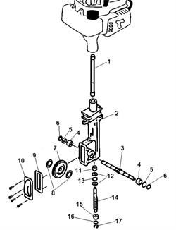 Подшипник вала крепления фрез культиватора Echo TC 210 (рис. 4) 60422113350 - фото 15343