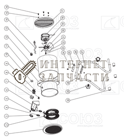 Блок управления тепловентилятора Союз ТПС-2026Г-6 ТПС-2026Г-6 - фото 164146