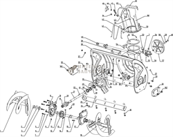 Ремень привод шнеков  снегоуборщика RedVerg RD-24065-95 RD-24065-95 - фото 164405