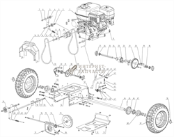 Подшипник шариковый 6005-2RS  d=47мм  RD-ST65E-1.67 RedVerg RD-ST65E-1.67 6650286_RD - фото 164649