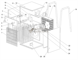 Вентилятор электрообогревателя Redverg RD-EHS15/380-24 6644819_RD - фото 165043