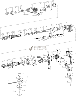 Переключатель режимов перфоратора Redverg RD-RH850-20 6646859_RD - фото 166032