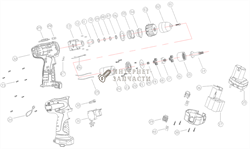 Аккумулятор 3 контакта шуруповёрта Redverg RD-SD12N/1-14 6644509_RD - фото 166630