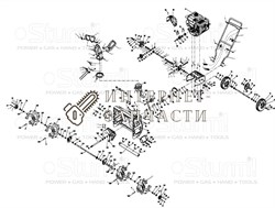 Редуктор в cборе снегоуборщика Sturm STG5455-29-62 STG5455-29-62 - фото 167215
