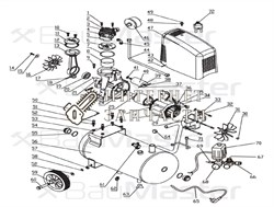 Вентилятор  компрессора BAUMASTER AC-9424LX-16 AC-9424LX-16 - фото 167251