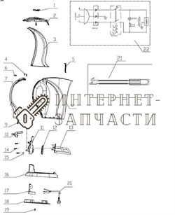 Нагревательный элемент чайника Galaxy GL0103 390649 - фото 168009