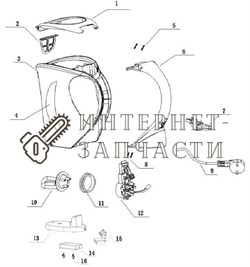 Уплотнитель чайника Galaxy GL0107 390662 - фото 168022