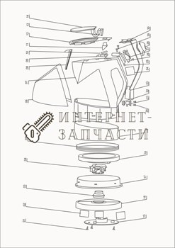 Крышка идикатора  чайника Galaxy GL0212 390776 - фото 168136