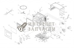 Самовосстанавливающийся термопредохранитель микроволновки Galaxy GL2601 391301 - фото 168661