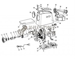 Фиксирующие кольцо   мясорубки Galaxy GL2411 391495 - фото 168855