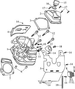 плоская шайба \ FLAT WASHER бензогенератора Elitech БЭС 12000 Е (рис.16) 0101197000 - фото 22066