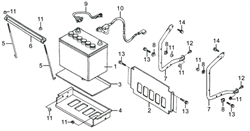 соединительная шайба 0101.140900 бензогенератора Elitech БЭС 5000 РС  (рис.8) 380480017T561 - фото 23307