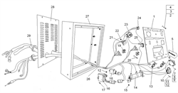заземление 0101.137700 бензогенератора Elitech БЭС 5000 РС  (рис.5) 272030001T525-0 - фото 23331
