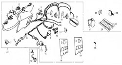 Сменный изолированый разъем бензогенератора Elitech БЭС 6500   (рис.6) 271290050T56C - фото 23399