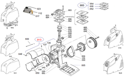 Цилиндр 50х-34 OL195S 2H.15MM безмасляного коаксильного компрессора Elitech OM 195/24 (рис.2) 0703100205 - фото 23925