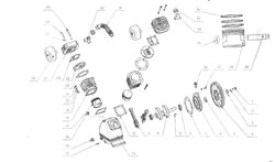 Шкив компрессорной головки Elitech ТС 2095 (рис.4) 0702041500-0 - фото 24999