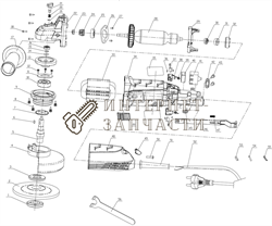 Выключатель болгарки Redverg RD-AG210-230S 404782 - фото 252127