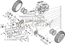 Фрикционное кольцо снегоуборщика RedVerg RD-SB71/1150BS-E №52 436498 - фото 264613