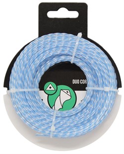 Леска с сердечником для триммера двухкомпонентная крученый треугольник 2,7 мм/15 метров