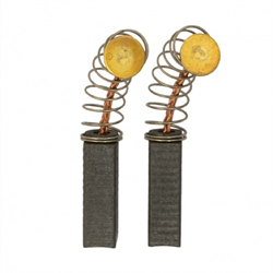 Комплект угольных щеток ленточной шлифмашины Bosch PBS 75 A (3603BA1000) 1.619.X07.528 - фото 284663