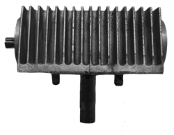 Коробка передач в сборе (правая)  двухроторной затирочной машины Tremmer CT836 17534460 - фото 29449