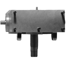 Коробка передач в сборе (левая) двухроторной затирочной машины Tremmer CT836 17534492 - фото 29451