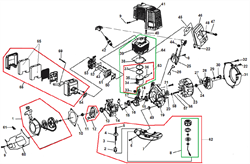 Глушитель культиватора Champion GC243 (рис. 46) 2050010046 - фото 308174