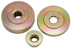 Комплект гаек редуктора триммера 10 шлицов