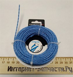 Леска для триммера AL Double edge 2,4/15м витой квадрат