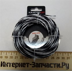 Леска для триммера Double layer 2/15м витой квадрат