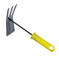 Мотыжка садовая, с пластиковой ручкой, 22x15 см