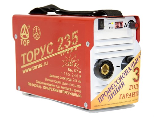 Сварочный инверторный аппарат ТОРУС-235