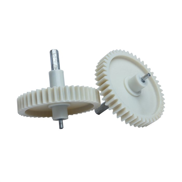 Шестерня с металлическим валом Eurokitchen LDS41121 для мясорубки, D 81мм, зубья 46 шт. прямые, H вала 82мм. LDS41121 - фото 436563