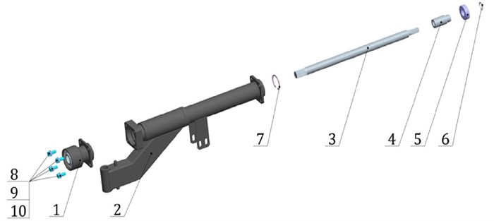 Втулка поз. 4 АМПК.060.003.1 - фото 437155