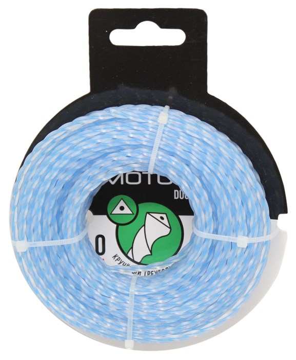 Леска для триммера Kimotozip Duo Core 3/15м крученый треугольник